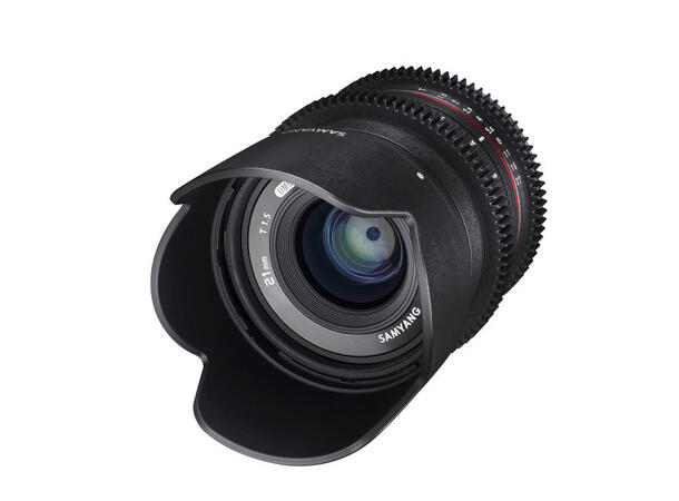 Samyang 21mm T1.5 CS VDSLR Fujifilm X Video-optikk for speilløse kamera